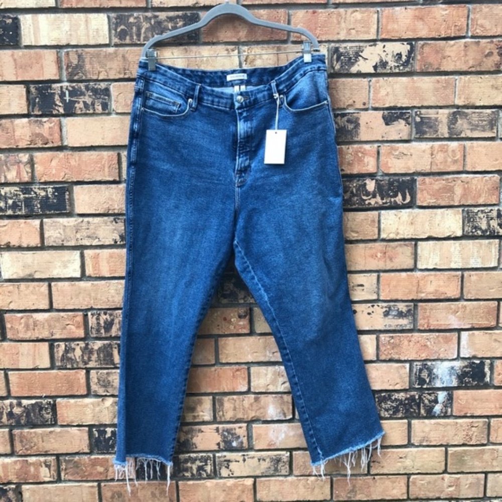 New Good American Good Curve Plus Size 18 Jeans